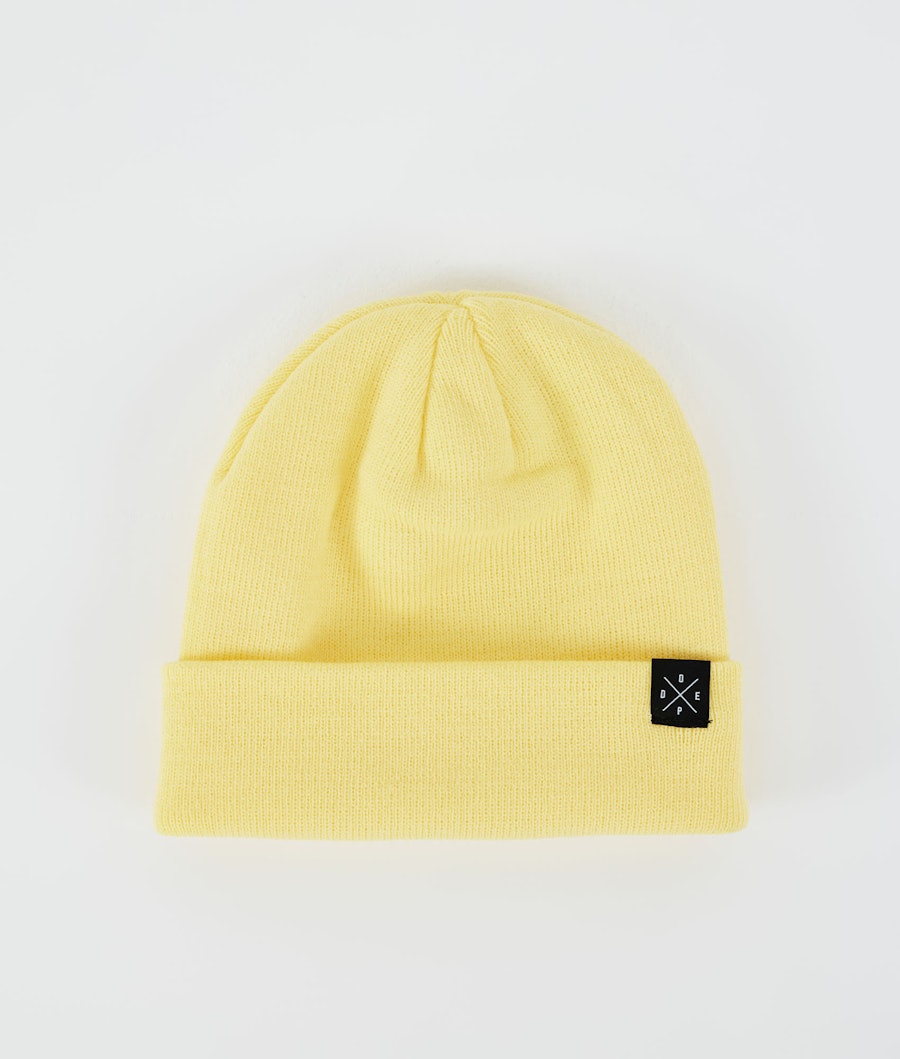Dope Solitude Beanie Faded Yellow