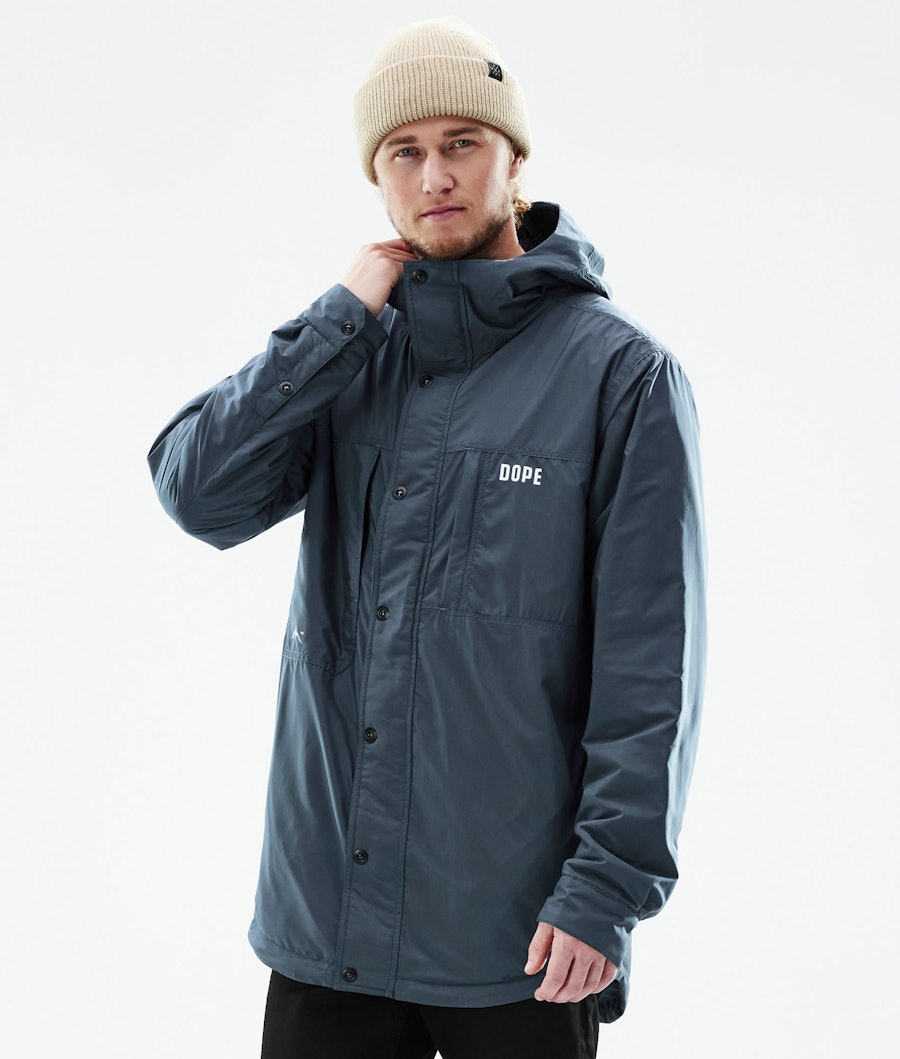 Dope Insulated Midlayer Jacket Outdoor Metal Blue