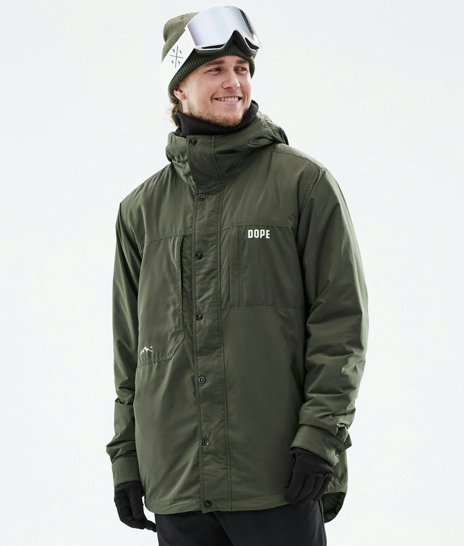 Insulated Veste - Couche intermédiaire Homme Olive Green Renewed, Image 1 sur 12