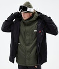 Insulated Midlayer Jacket Ski Men Olive Green, Image 2 of 12