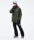 Dope Insulated Veste - Couche intermédiaire Homme Olive Green Renewed, Image 5 sur 12