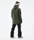 Dope Insulated Midlayer Jacket Men Olive Green Renewed, Image 6 of 12