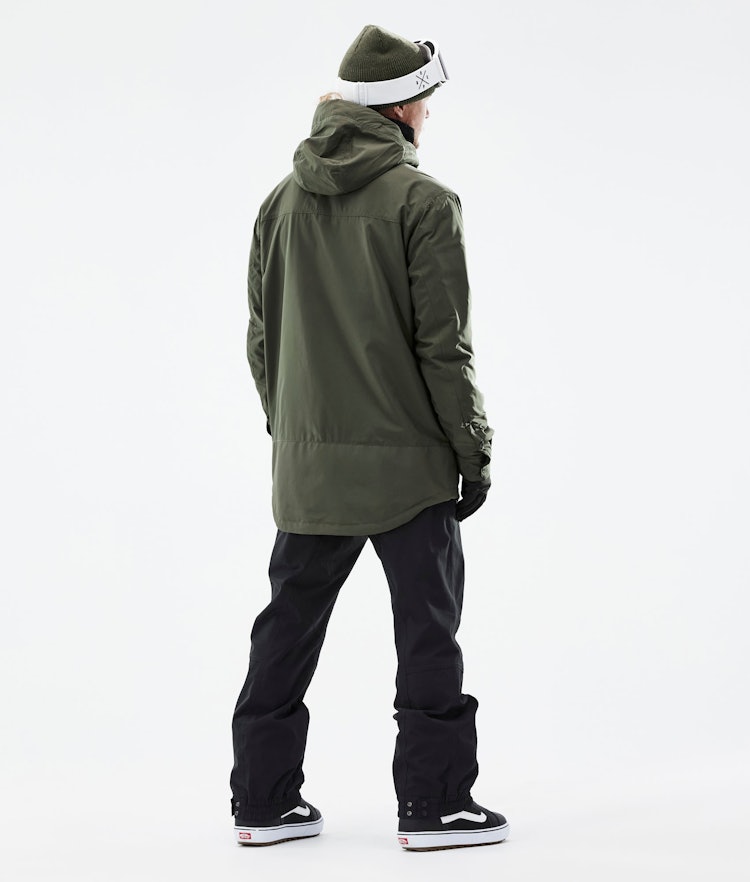 Dope Insulated Veste - Couche intermédiaire Homme Olive Green Renewed, Image 6 sur 12
