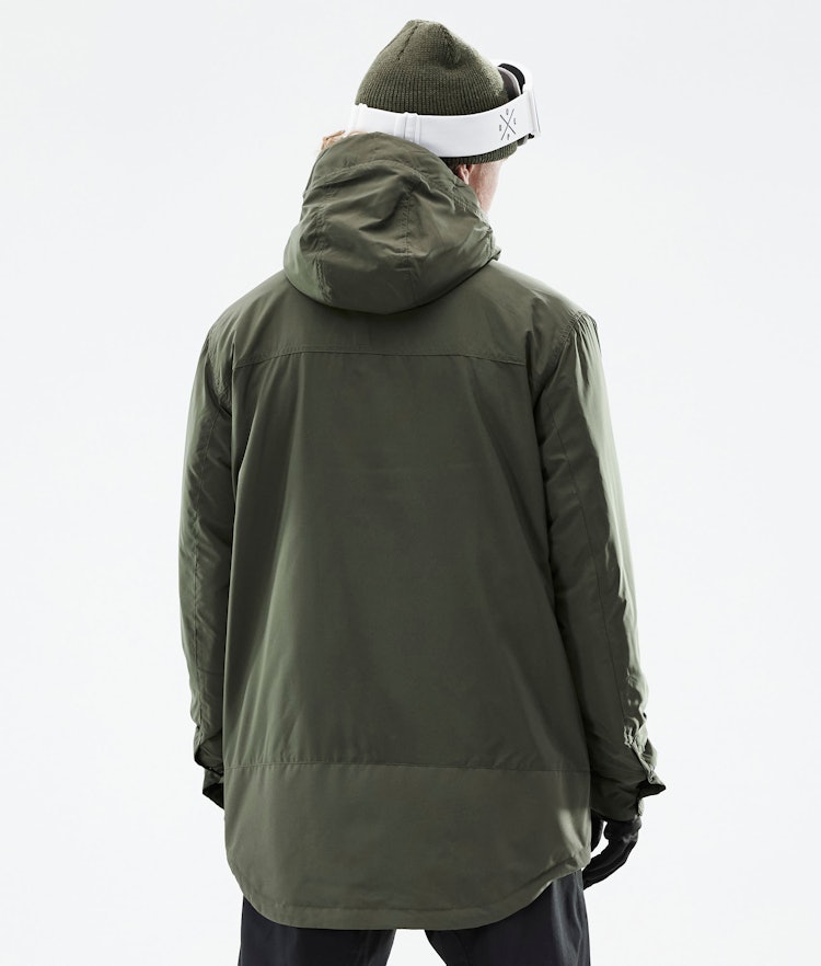 Dope Insulated Veste - Couche intermédiaire Homme Olive Green Renewed, Image 8 sur 12