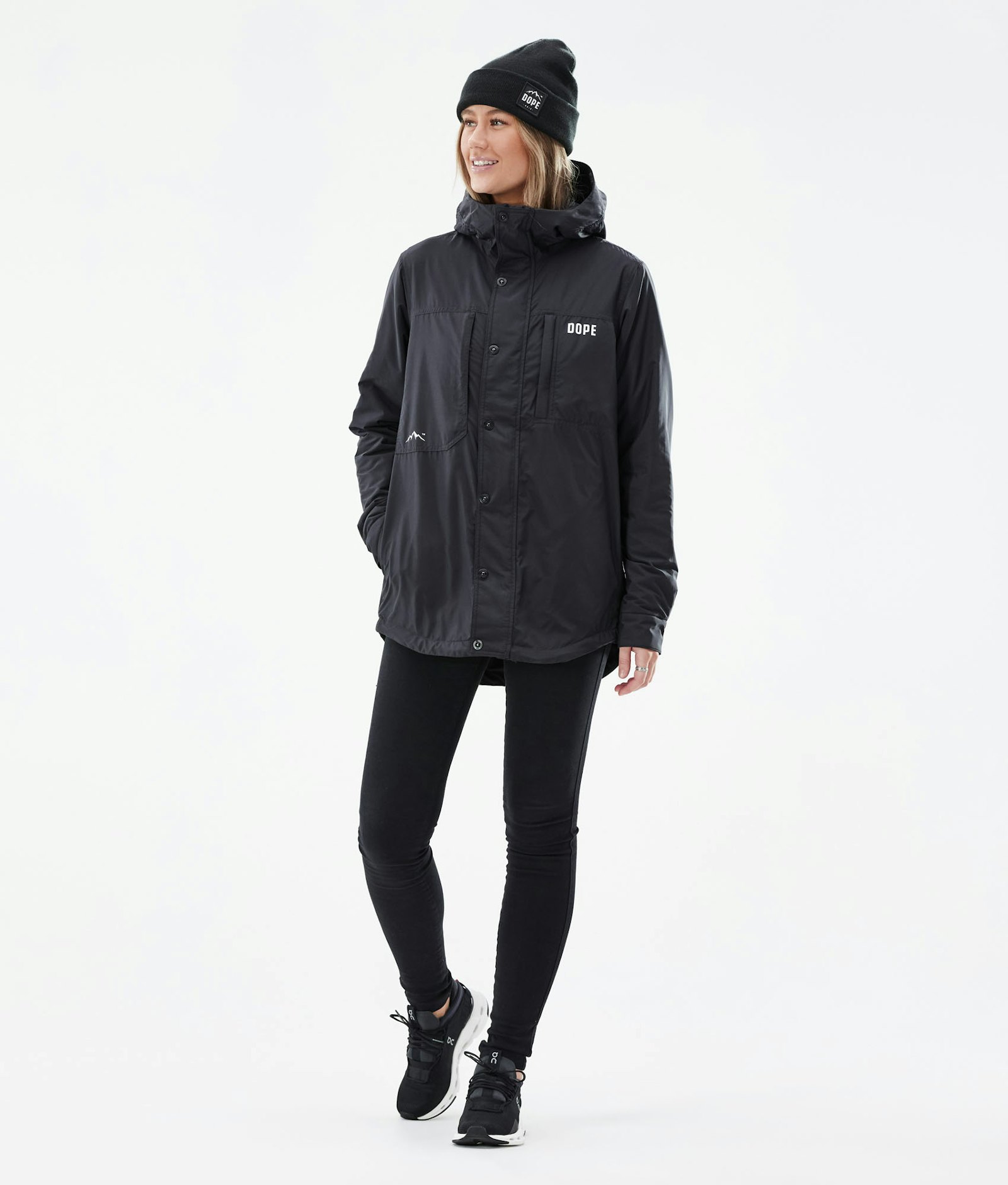 Dope Insulated W Mellomlags jakke Outdoor Dame Black
