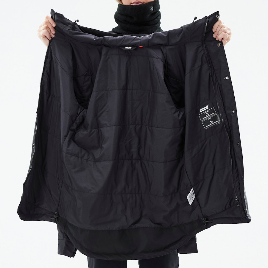 Insulated W Midlayer Jacket Outdoor Women Black
