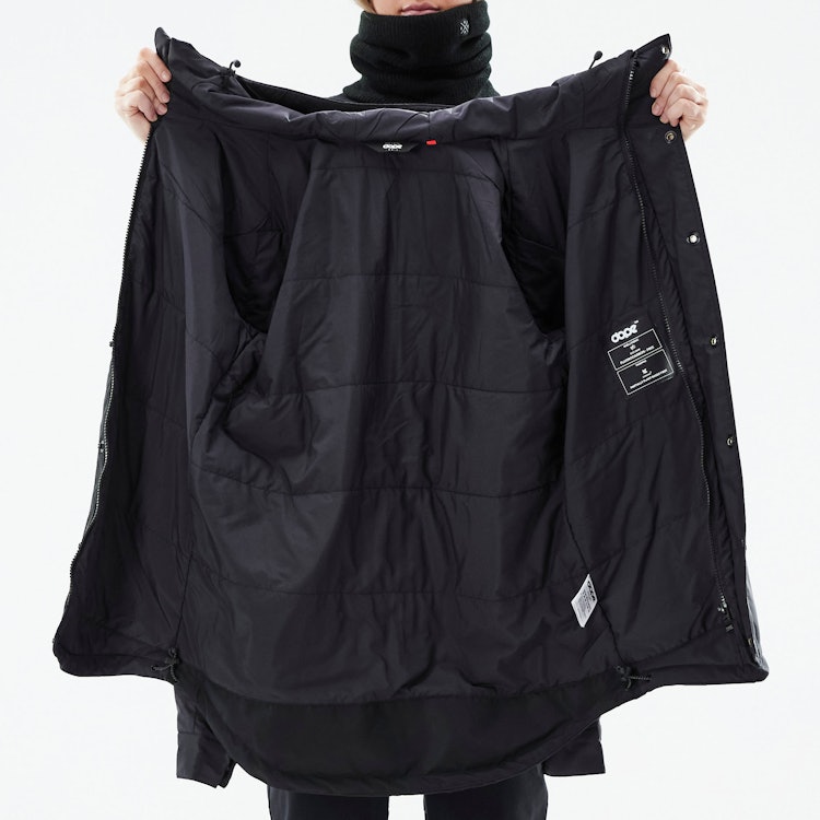 Insulated W Midlayer Jacket Ski Women Black