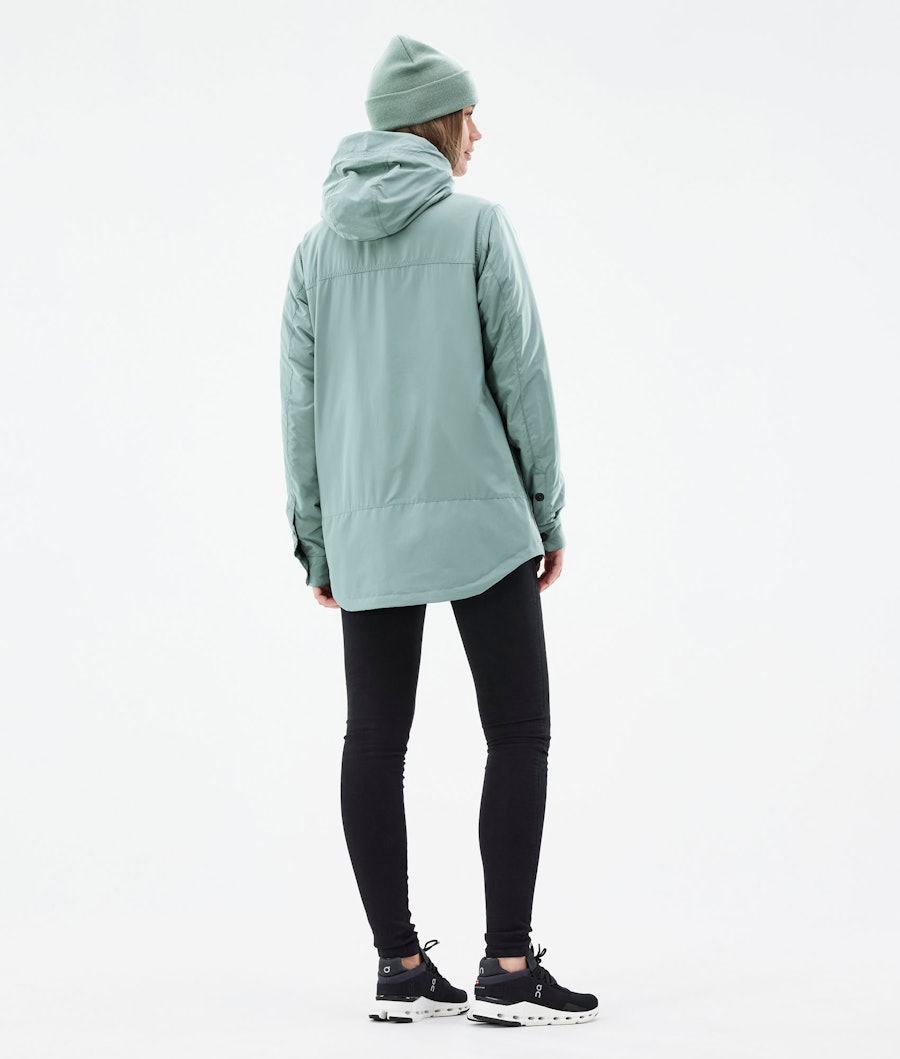 Dope Insulated W Midlayer Jas Outdoor Dames Faded Green
