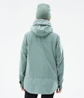 Insulated W Midlayer Jacket Outdoor Women Faded Green, Image 6 of 10