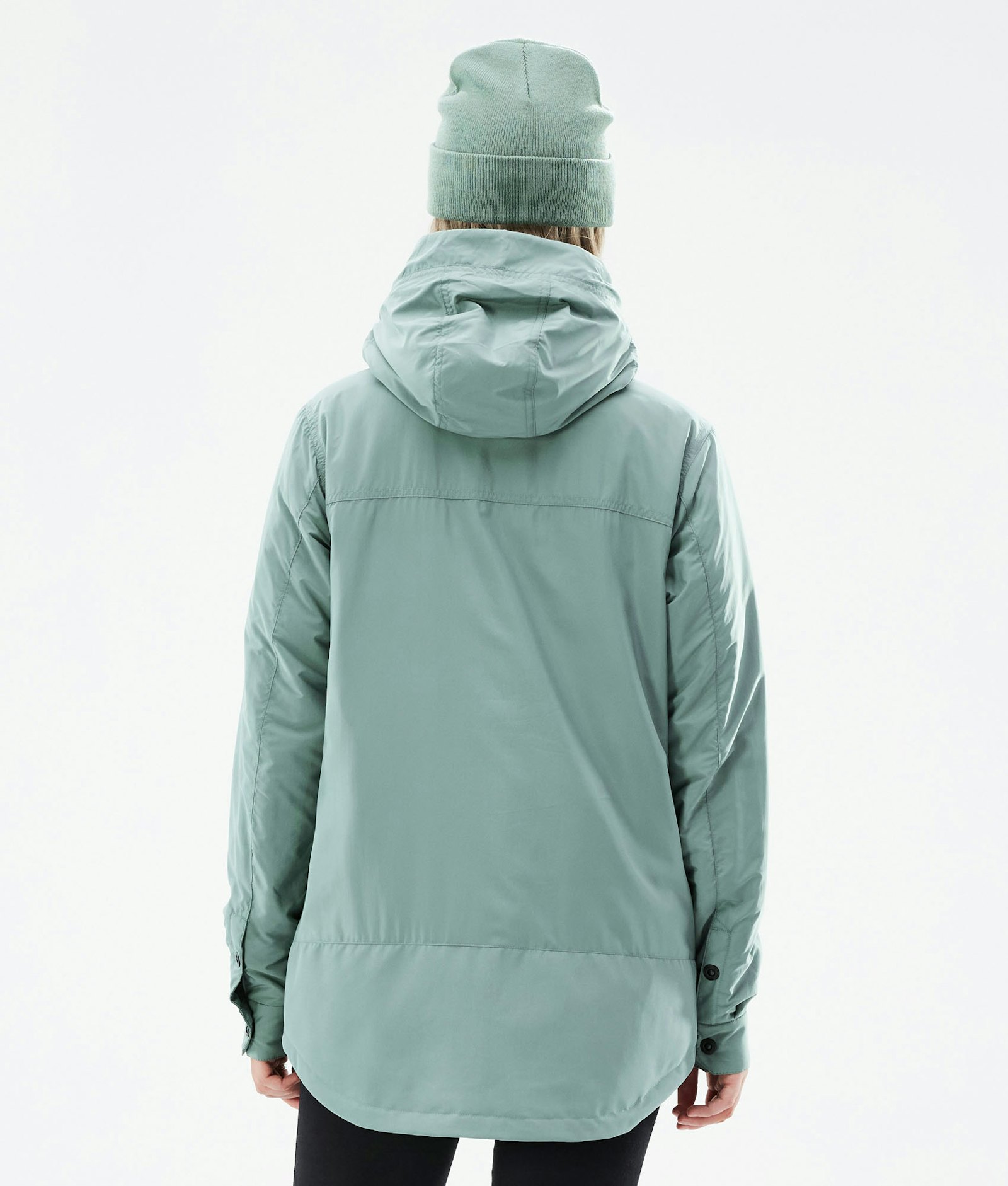 Insulated W Midlayer Jas Outdoor Dames Faded Green