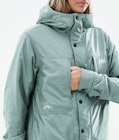 Insulated W Midlayer Jacket Outdoor Women Faded Green, Image 9 of 10