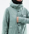 Insulated W Midlayer Jacket Women Faded Green, Image 11 of 12