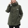 Dope Insulated W Midlayer Jas Outdoor Olive Green