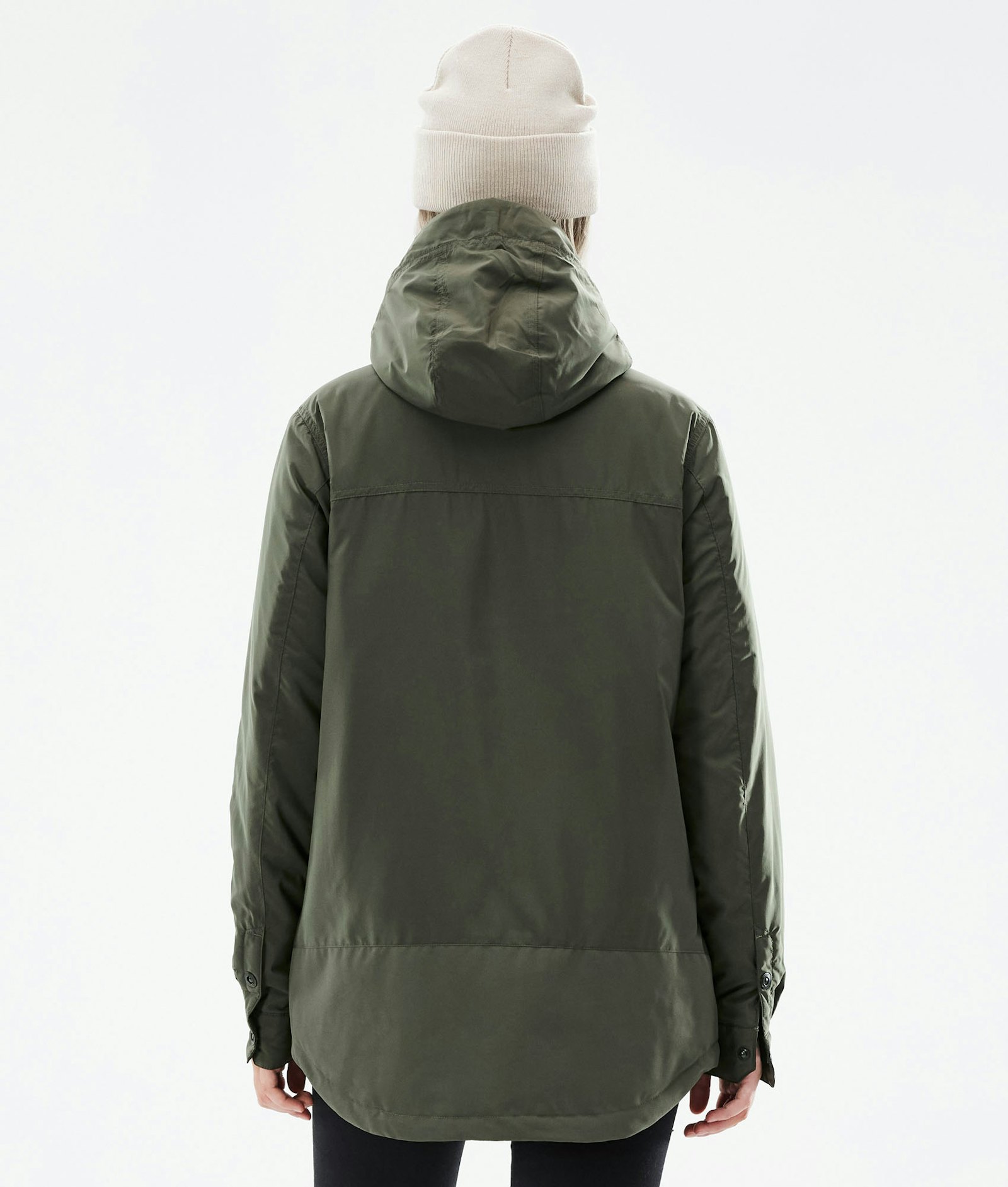 Dope Insulated W Midlayer Jacket Outdoor Women Olive Green