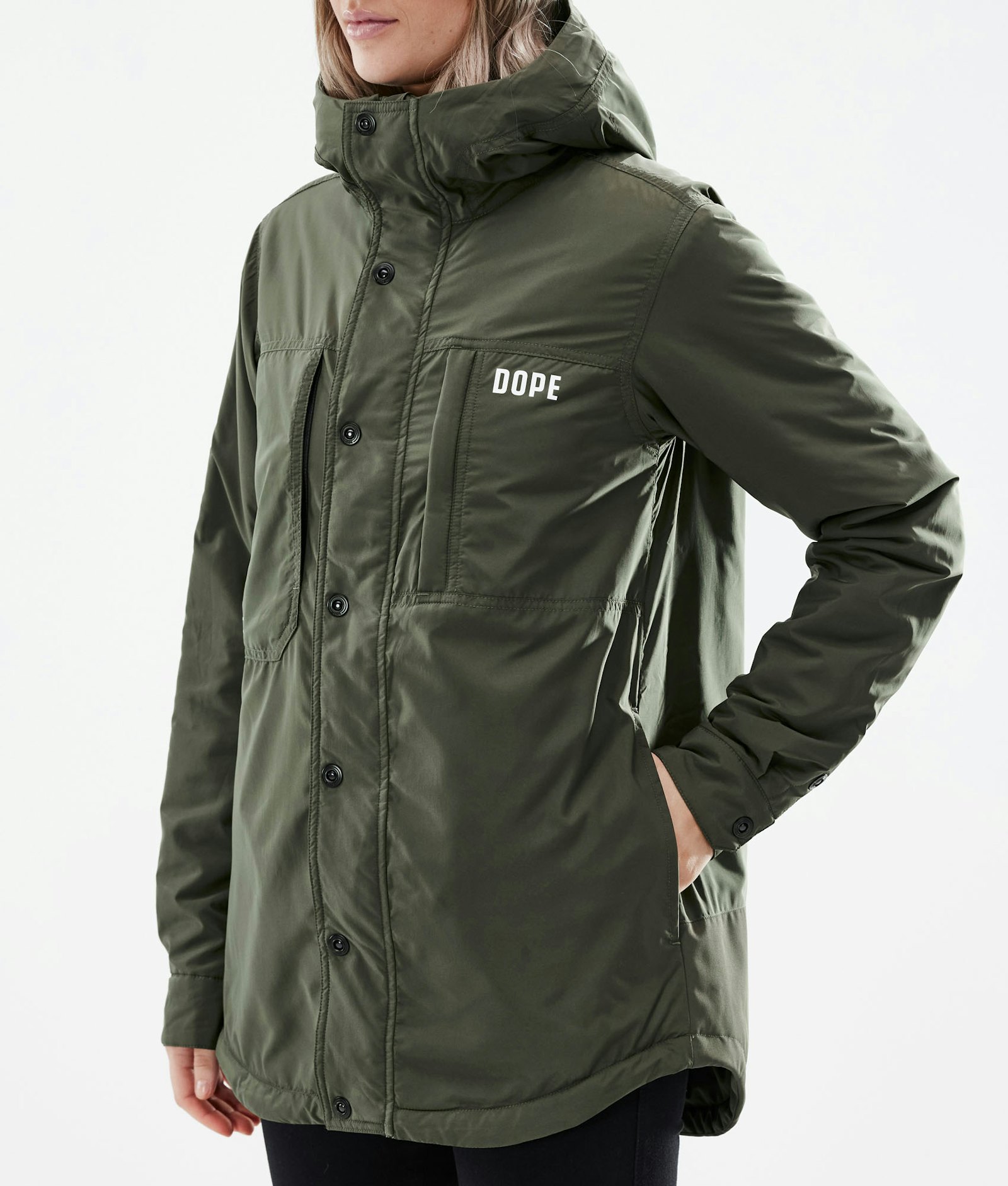 Insulated W Giacca Midlayer Outdoor Donna Olive Green