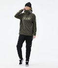 Dope Cozy II W 2021 Pull Polaire Femme Olive Green, Image 4 sur 6