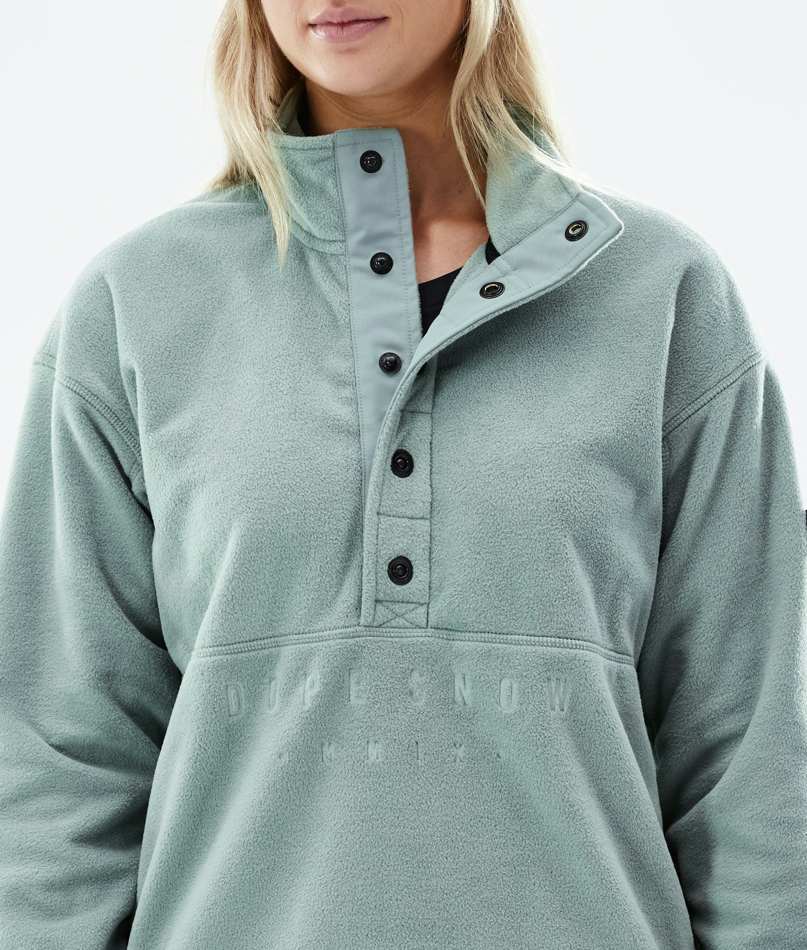Dope Comfy W 2021 Fleece Sweater Women Faded Green