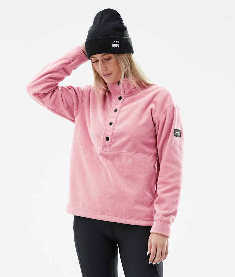 Dope Comfy W Fleece Sweater Pink