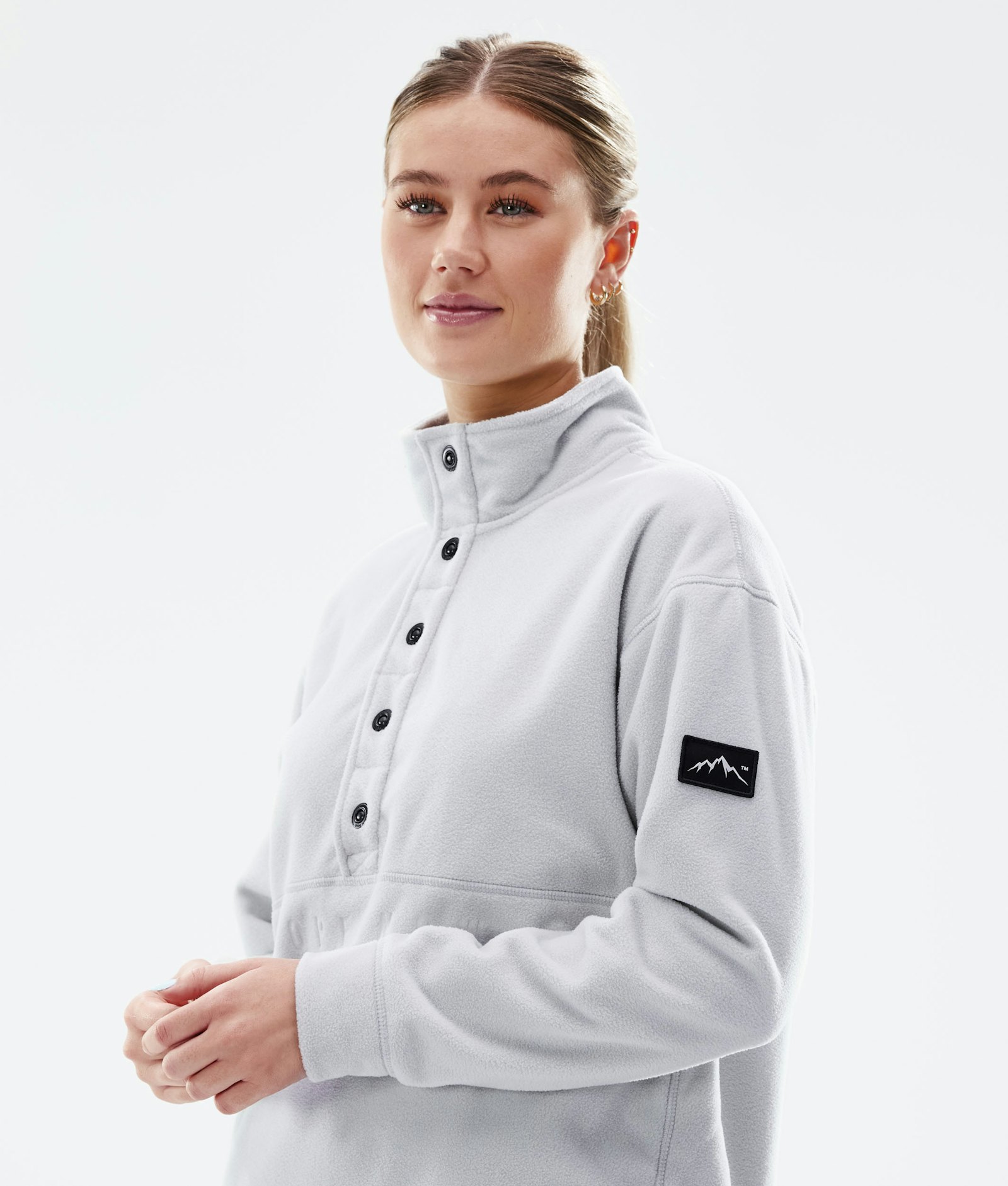 Dope Comfy W 2021 Fleecepullover Damen Light Grey