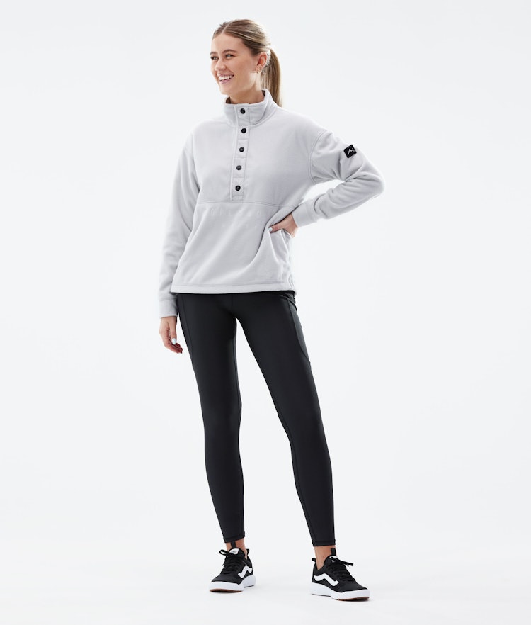 Comfy W 2021 Fleece Sweater Women Light Grey, Image 4 of 7