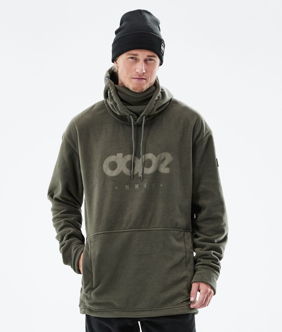 Cozy II Pull Polaire Homme Olive Green