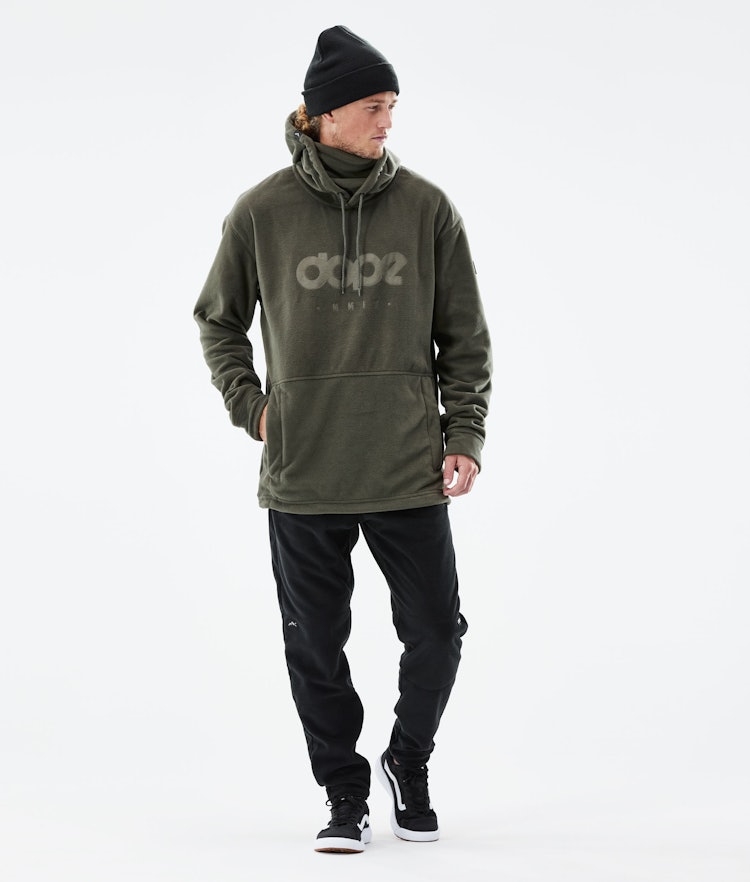 Cozy II 2021 Fleece-hoodie Herre Olive Green