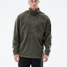 Dope Comfy Sweat Polaire Olive Green