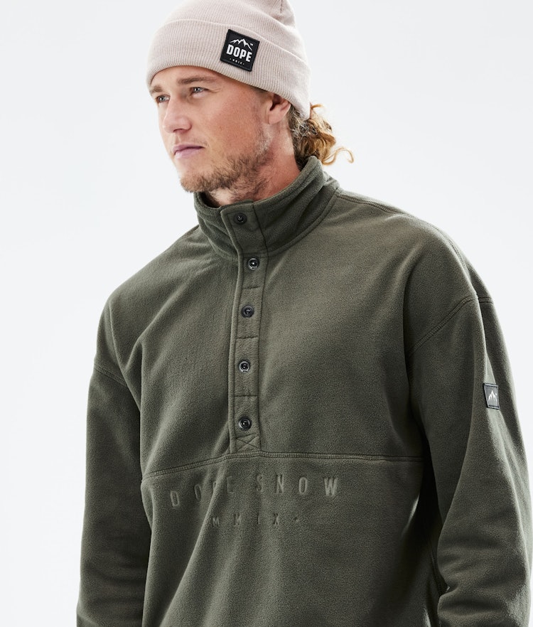 Dope Comfy 2021 Forro Polar Hombre Olive Green