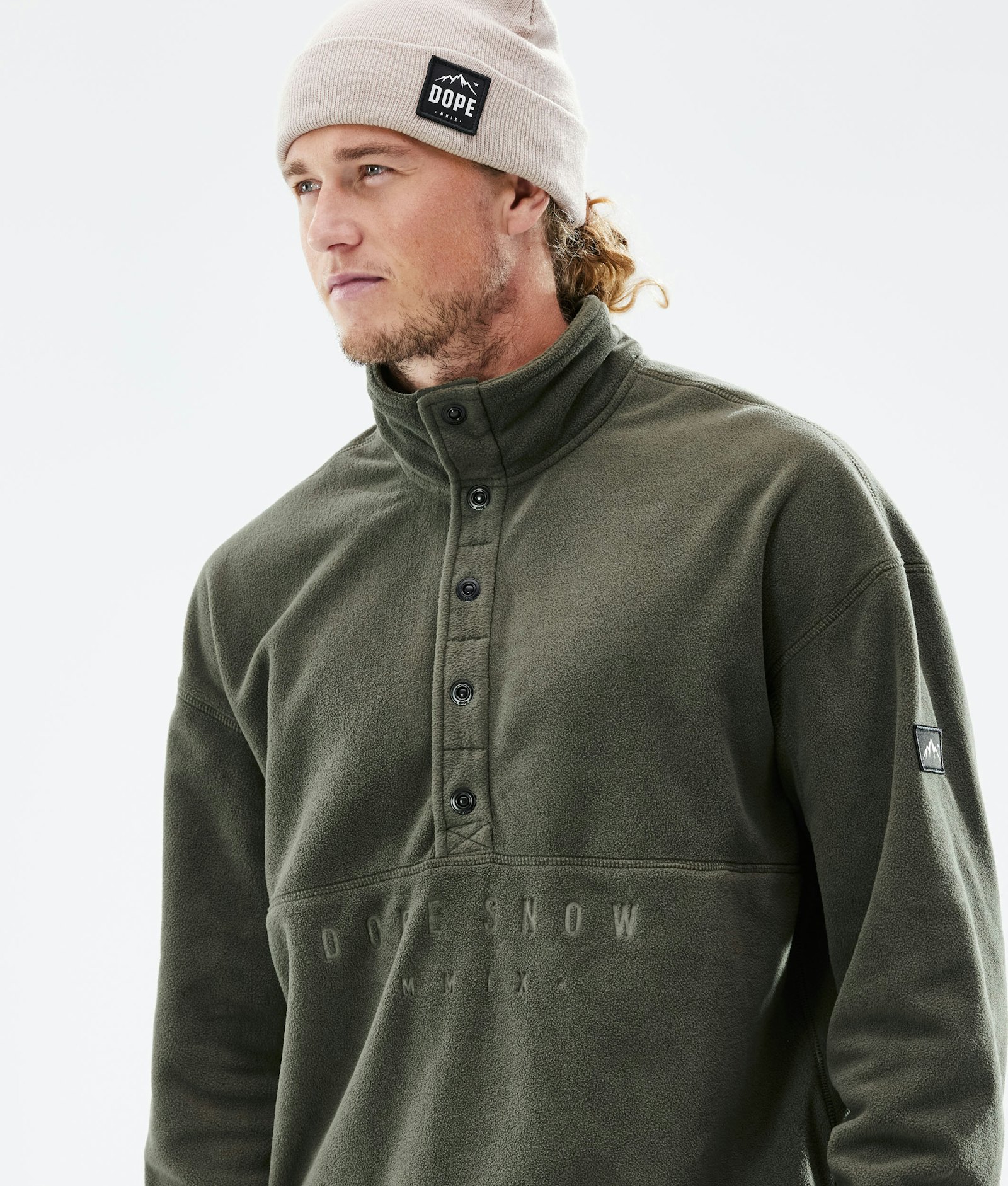 Dope Comfy 2021 Sweat Polaire Homme Olive Green