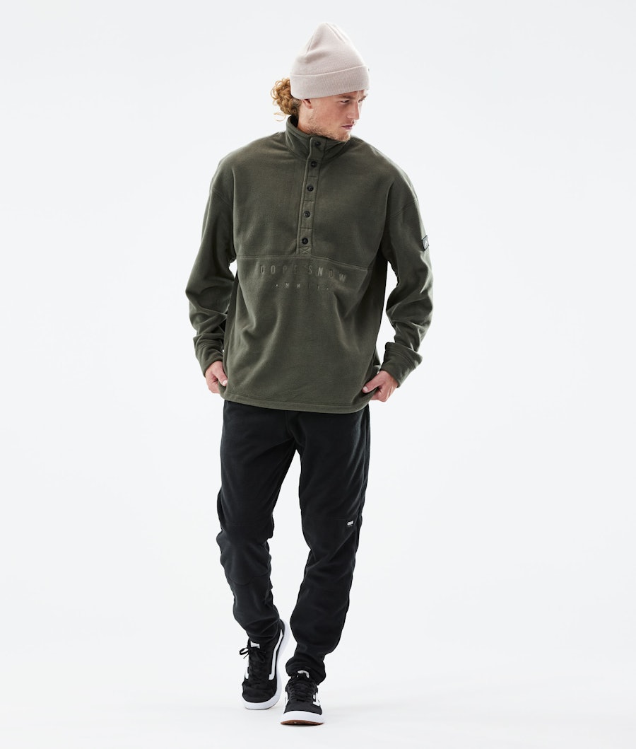 Comfy 2021 Fleece Sweater Men Olive Green