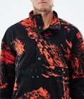 Comfy 2021 Fleece Sweater Men Paint Orange