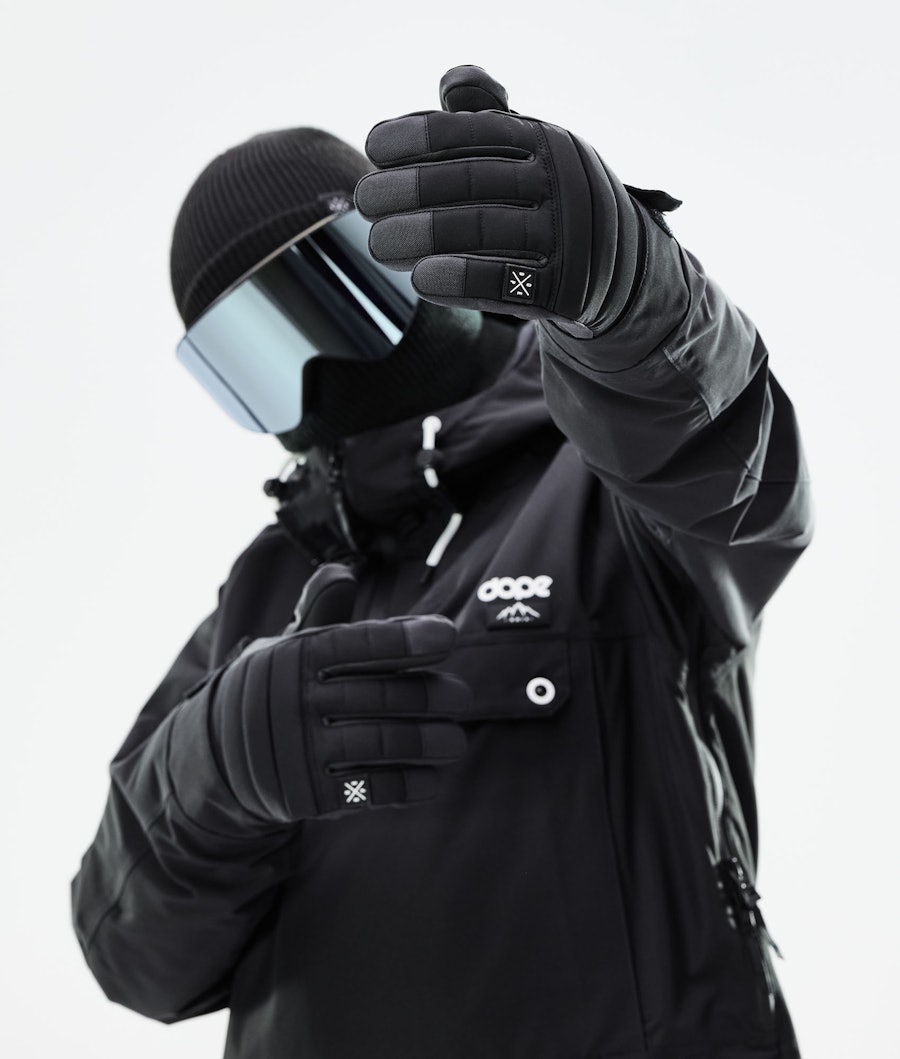 Dope Ace Men's Ski Gloves Black
