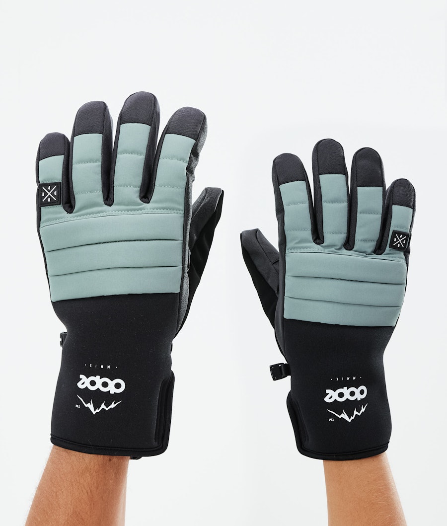 Dope Ace Men's Ski Gloves Faded Green