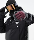 Ace 2021 Ski Gloves Burgundy, Image 5 of 6
