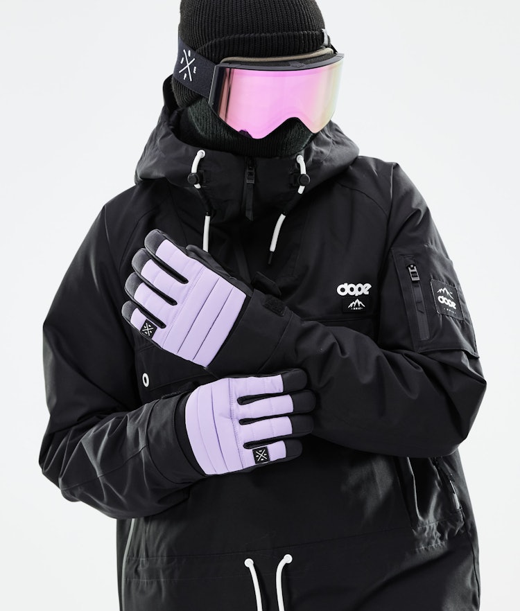 Dope Ace 2021 Ski Gloves Faded Violet