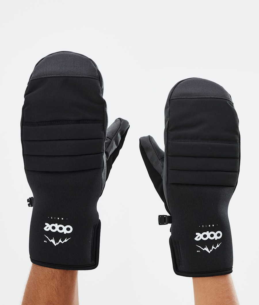 Dope Ace Mitt Ski Gloves Black