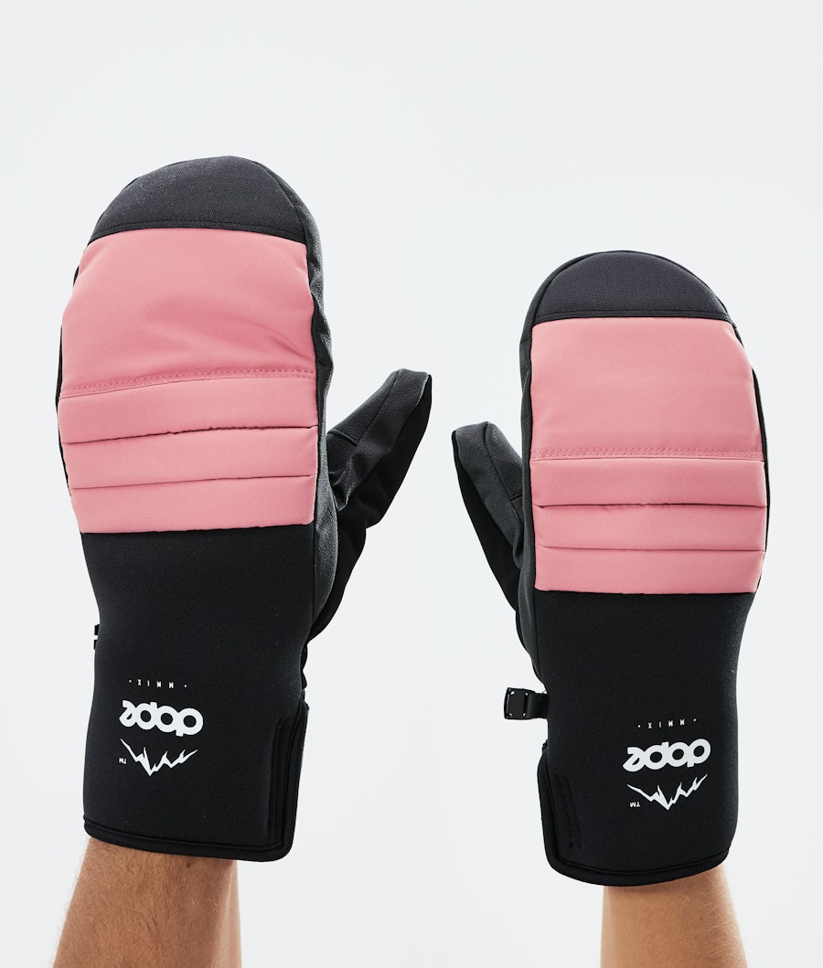 Dope Ace Mitt Ski Gloves Pink