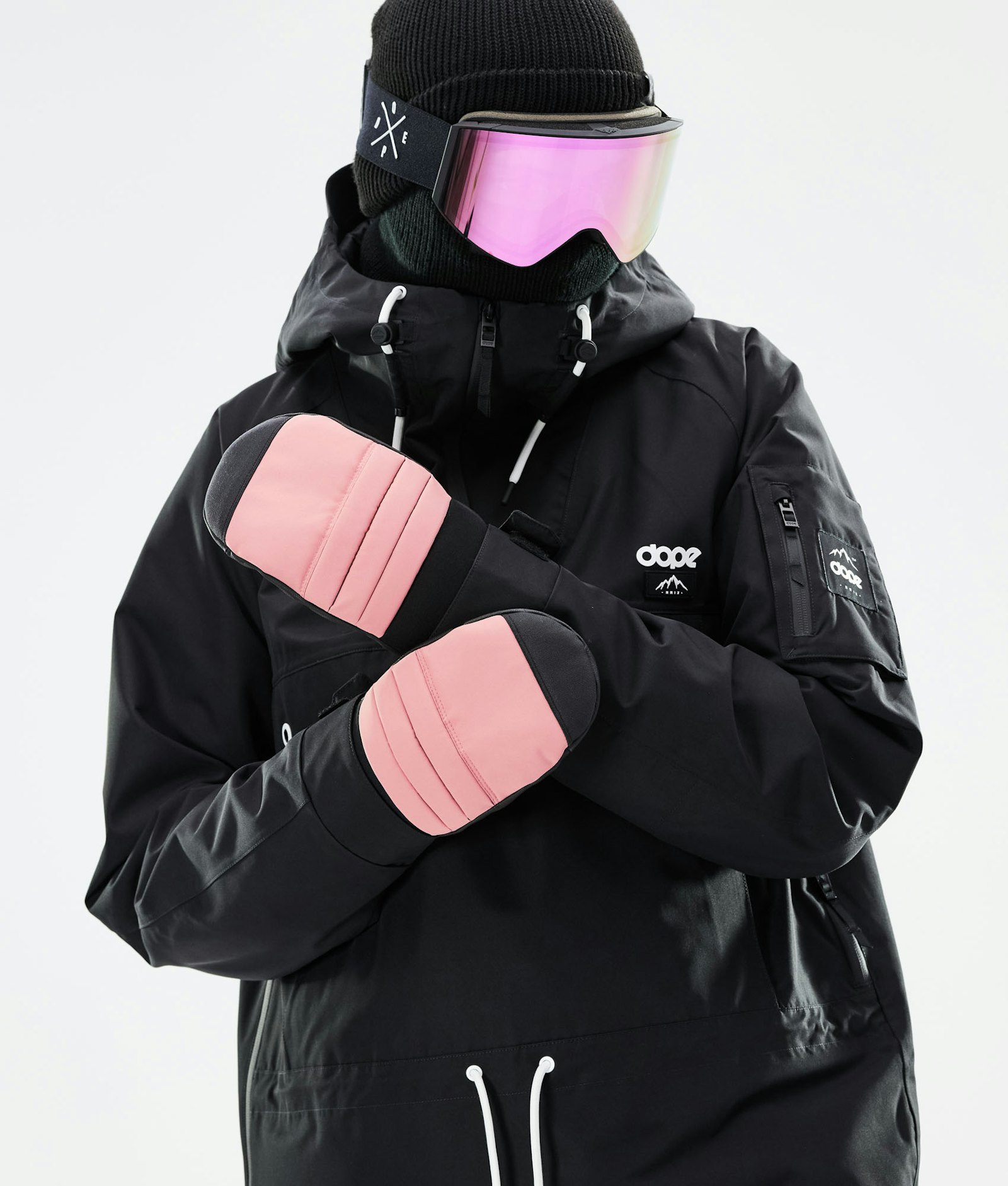 Dope Ace 2022 Guantes de esquí Hombre Pink - Rosa