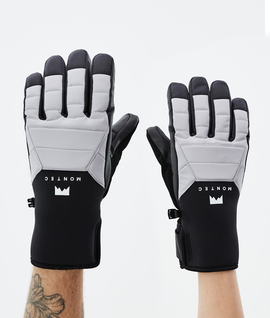Kilo Glove Ski Gloves Light Grey