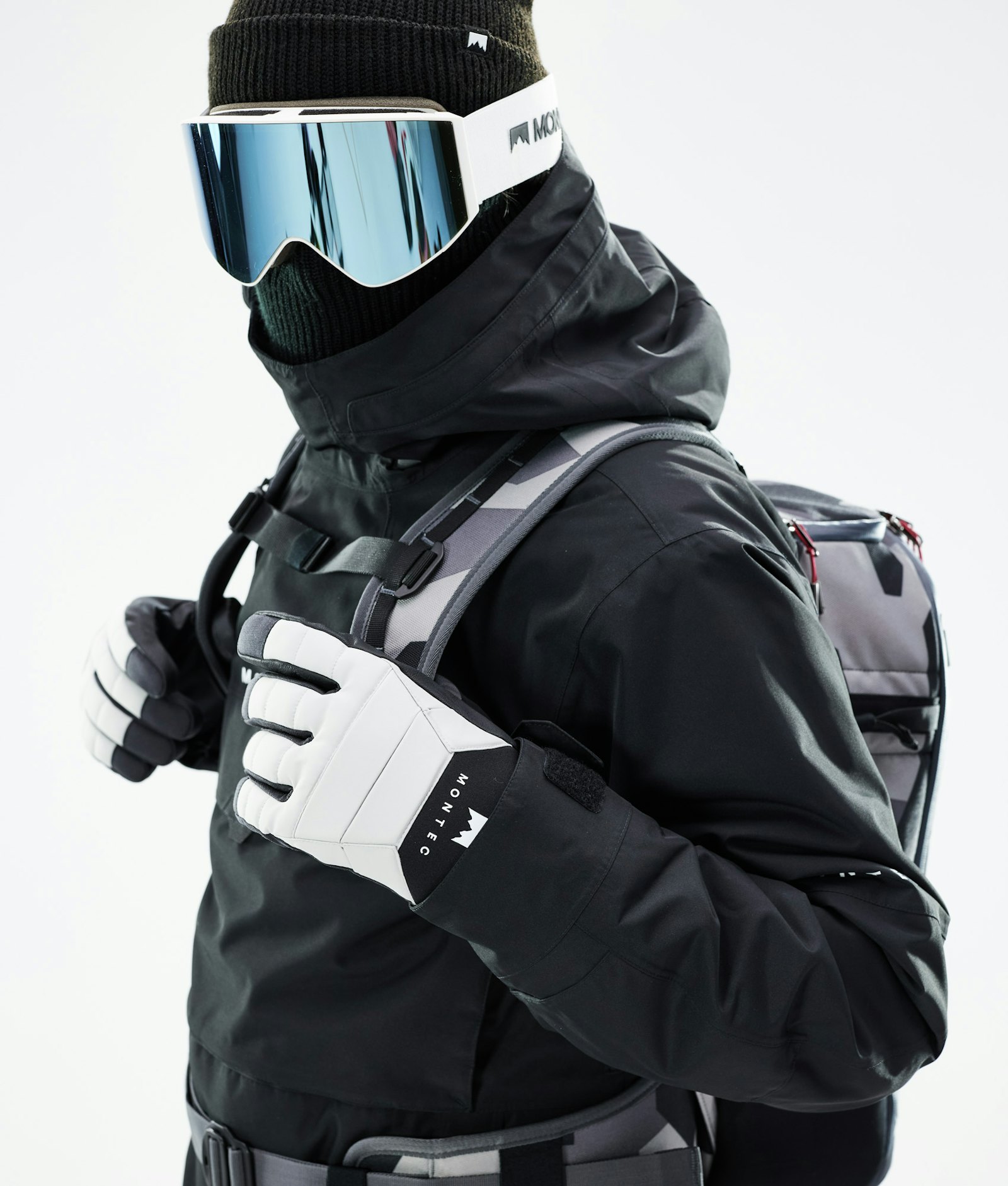 Montec Kilo 2021 Ski Gloves Light Grey