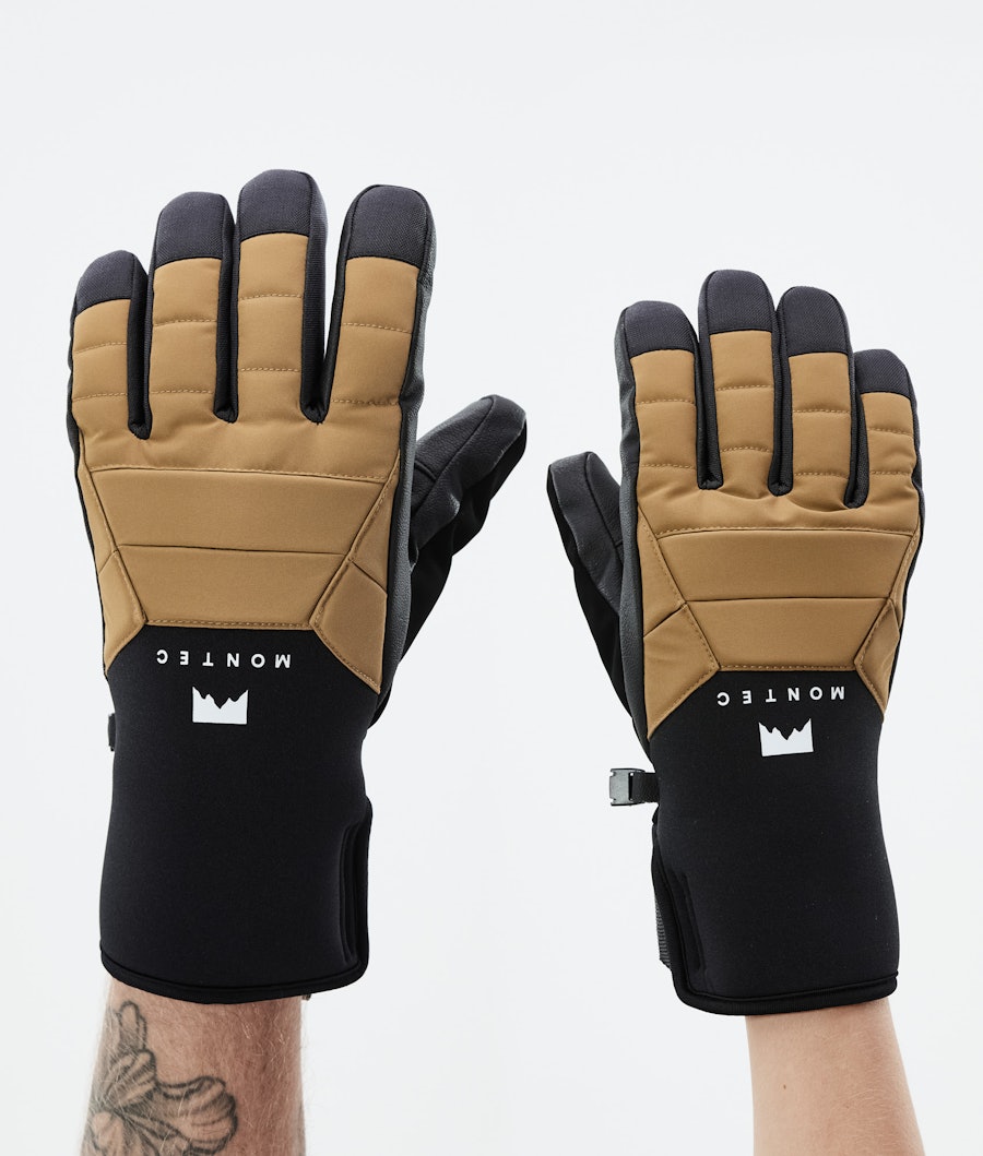 Kilo Ski Gloves Gold