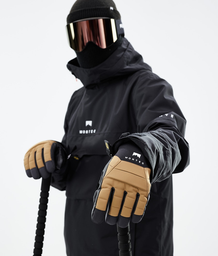 Montec Kilo Men's Ski Gloves Gold