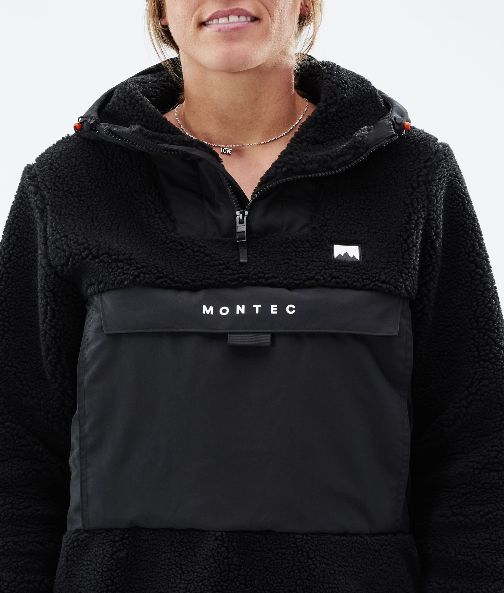 Montec Lima W 2021 Fleece Hoodie Women Black/Phantom | Montecwear CA