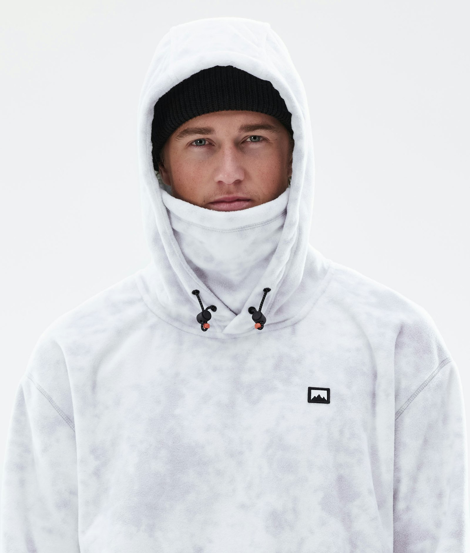 Delta 2021 Fleece-hoodie Herre White Tiedye