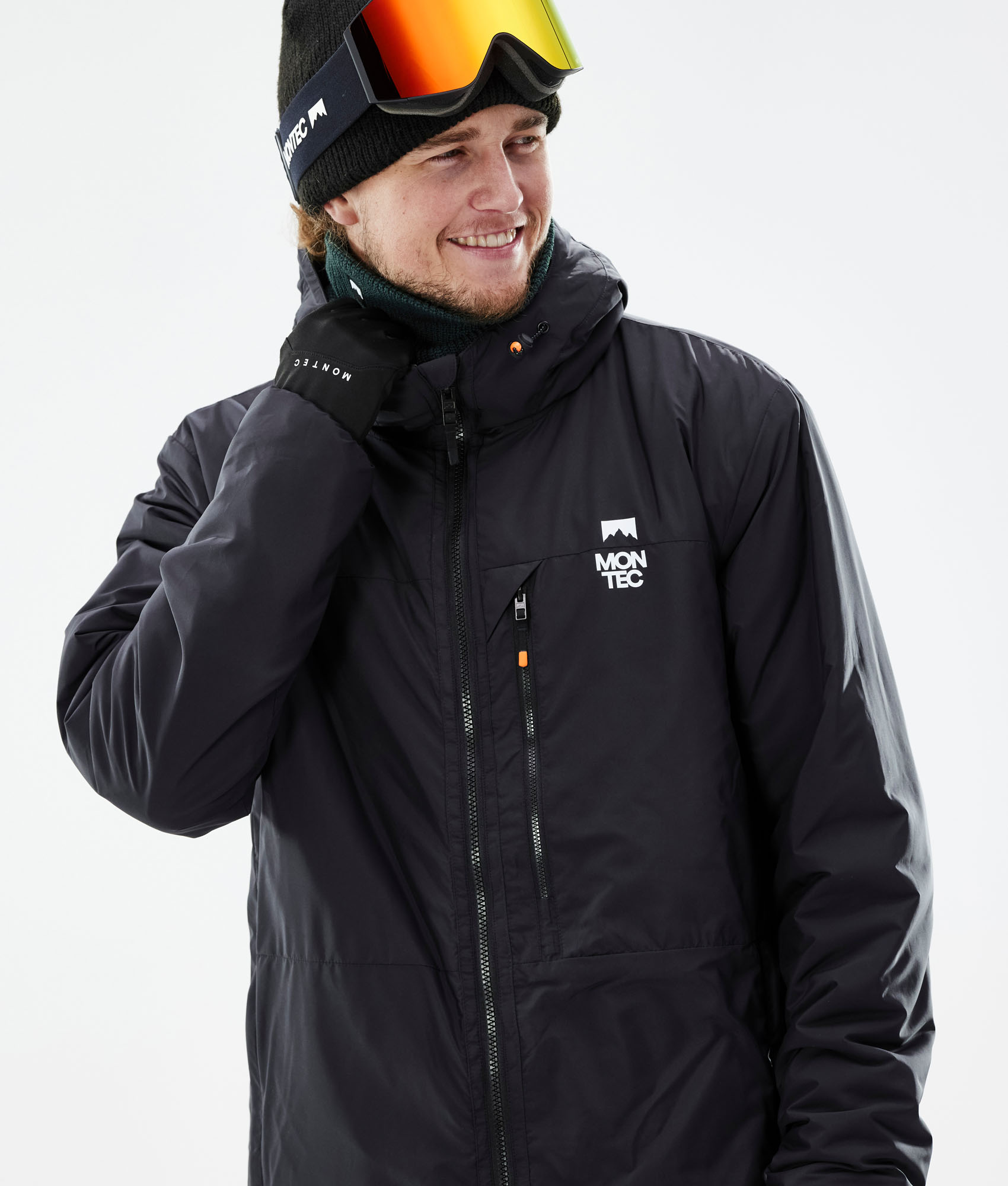 Montec Toasty 120Gsm Men's Midlayer Jacket Ski Black