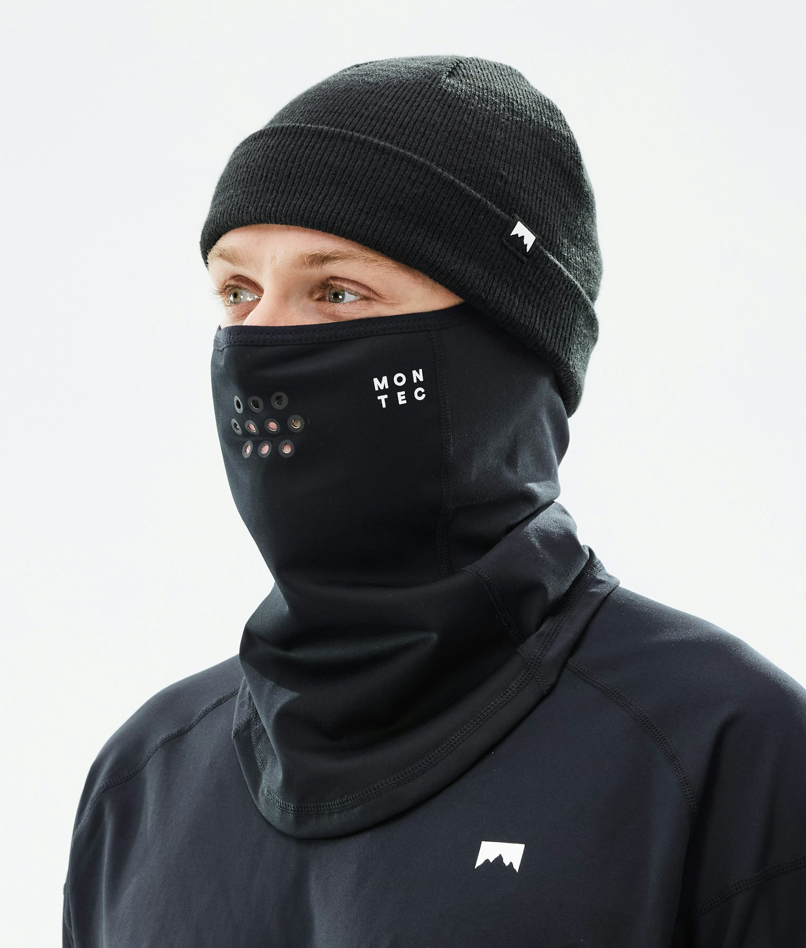 Montec Ice Tube II Facemask Black