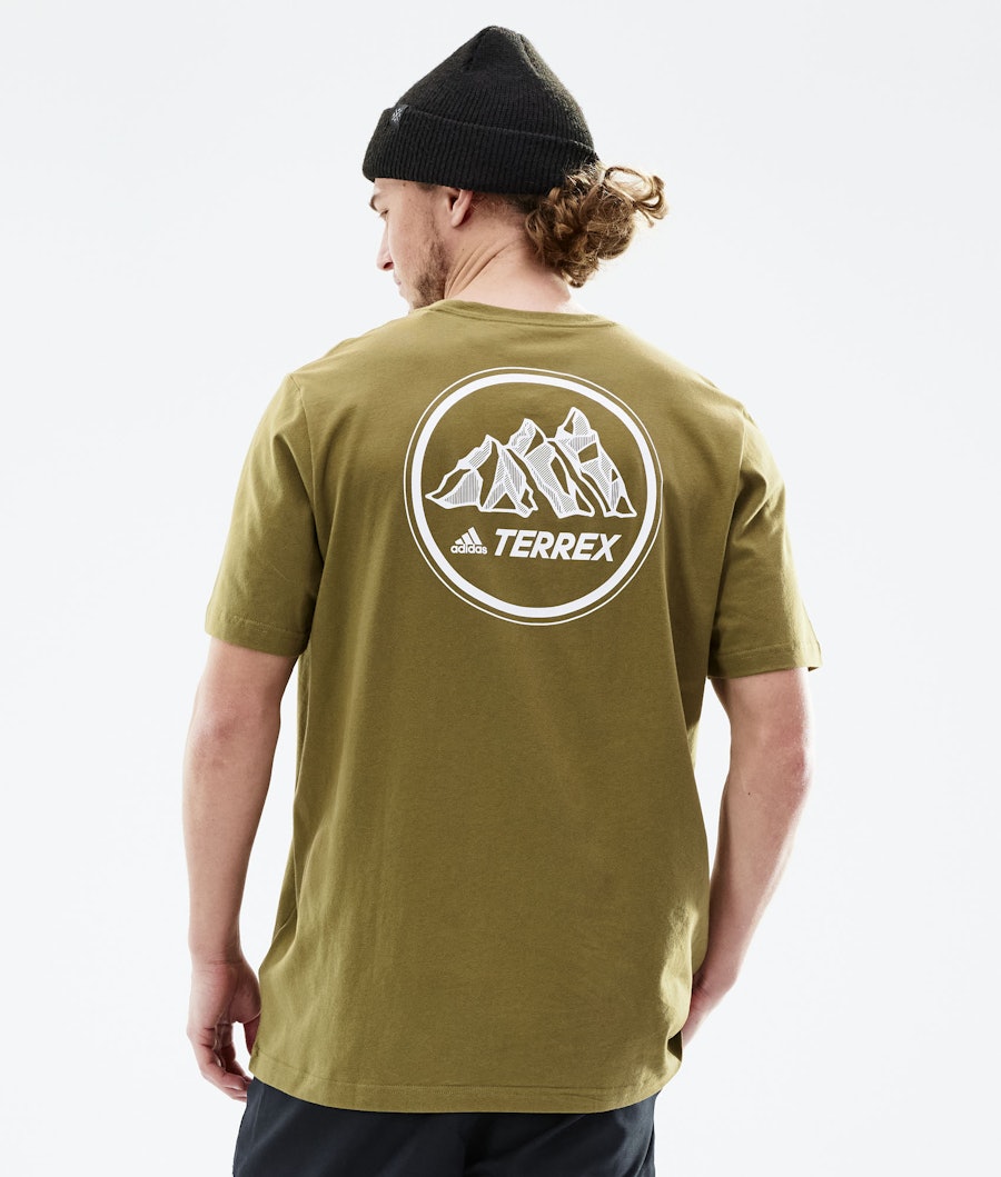 Adidas Terrex Moun GFX T-shirt Wild Moss