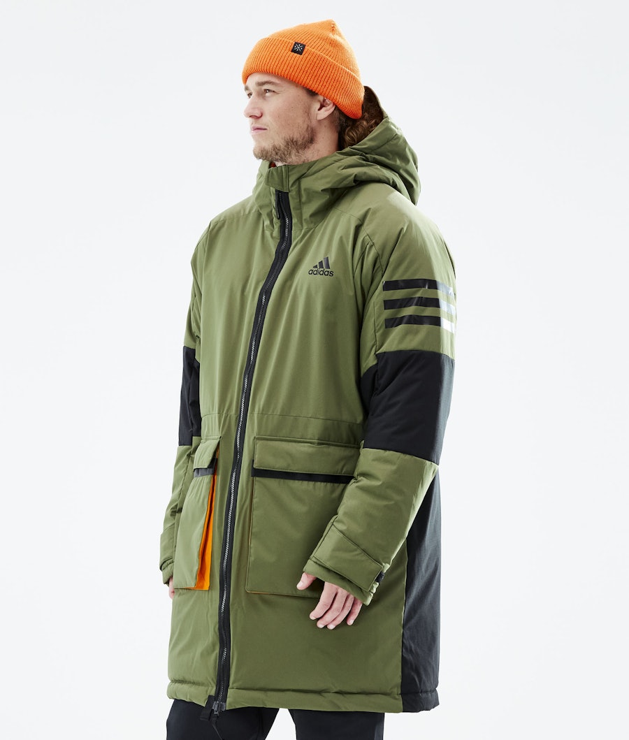 Adidas Terrex Utilitas Down Outdoor Jacket Focus Olive