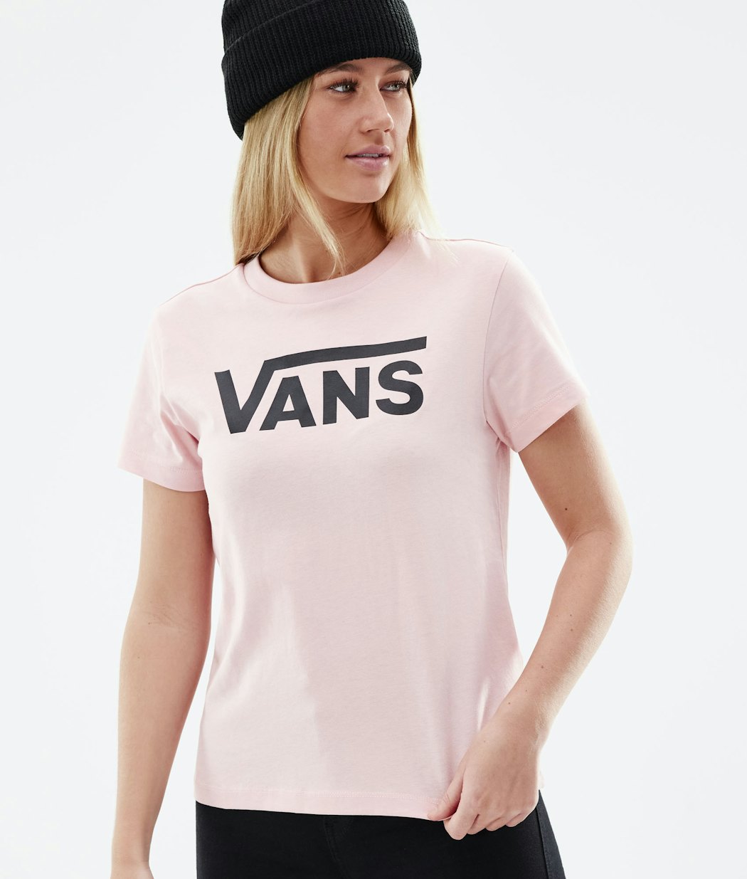 Vans Flying V Crew T-shirt Dam Powder Pink