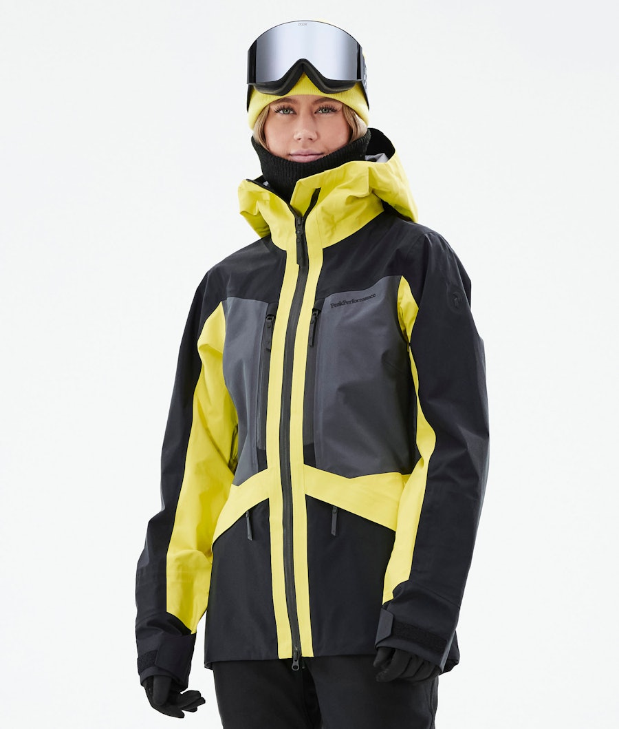 Peak Performance Gravity Women's Ski Jacket Citrine